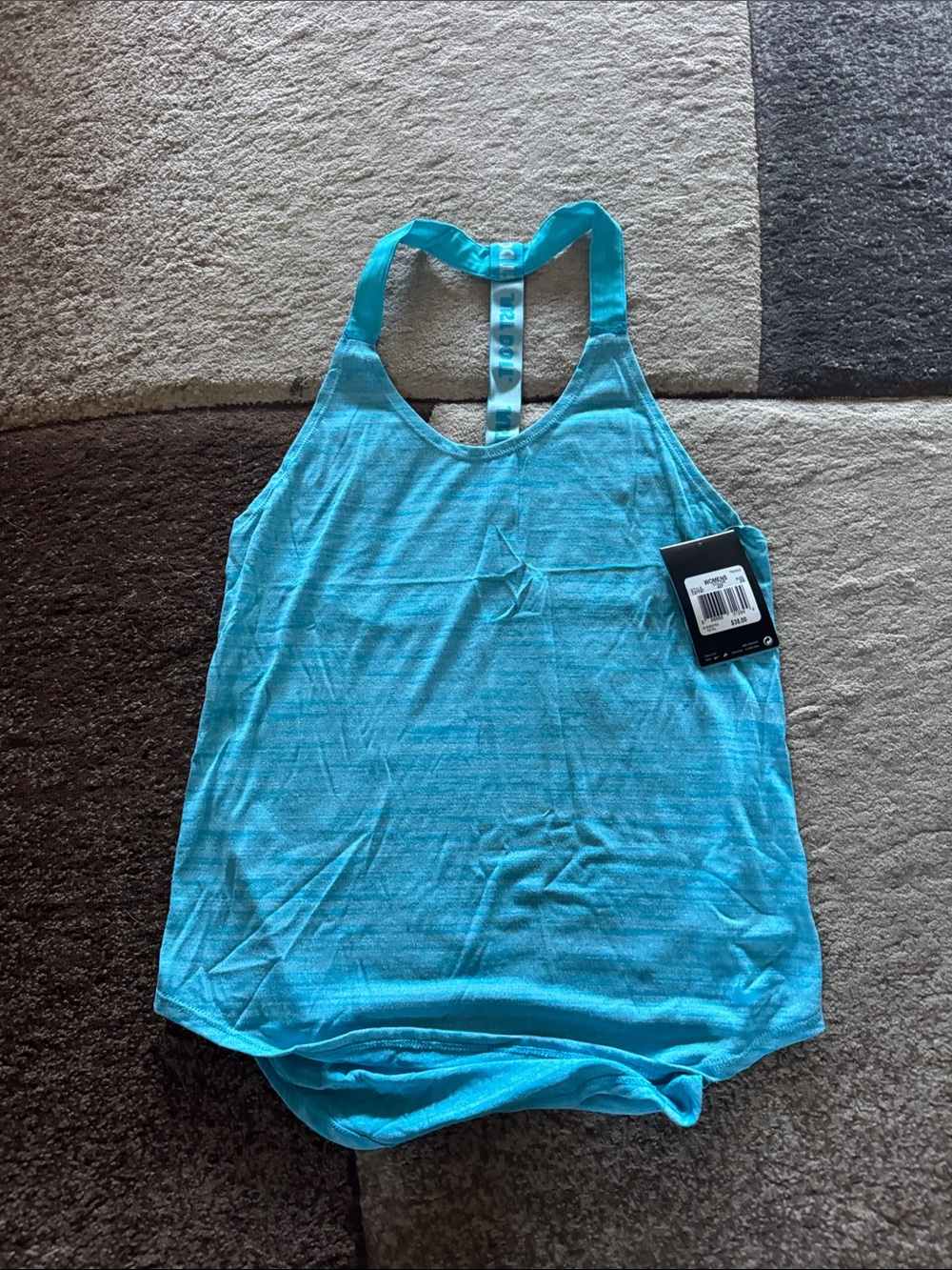 Nike Turquoise Racerback Tank Top